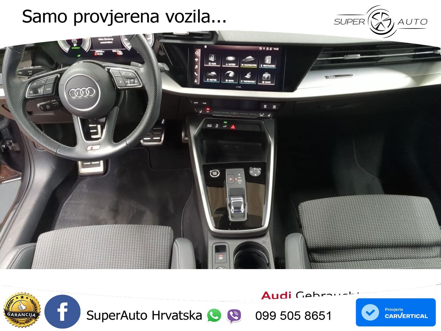 Audi A3 40 TFSIe (204 KS) S tronic S line