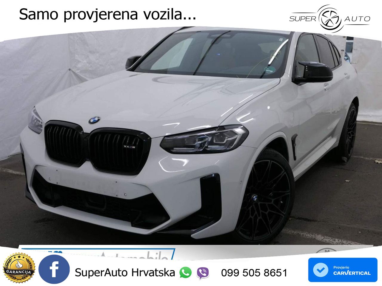 BMW X4 M Competition 3.0 (510 KS) xDrive Steptronic LED+GR SJED+ACC