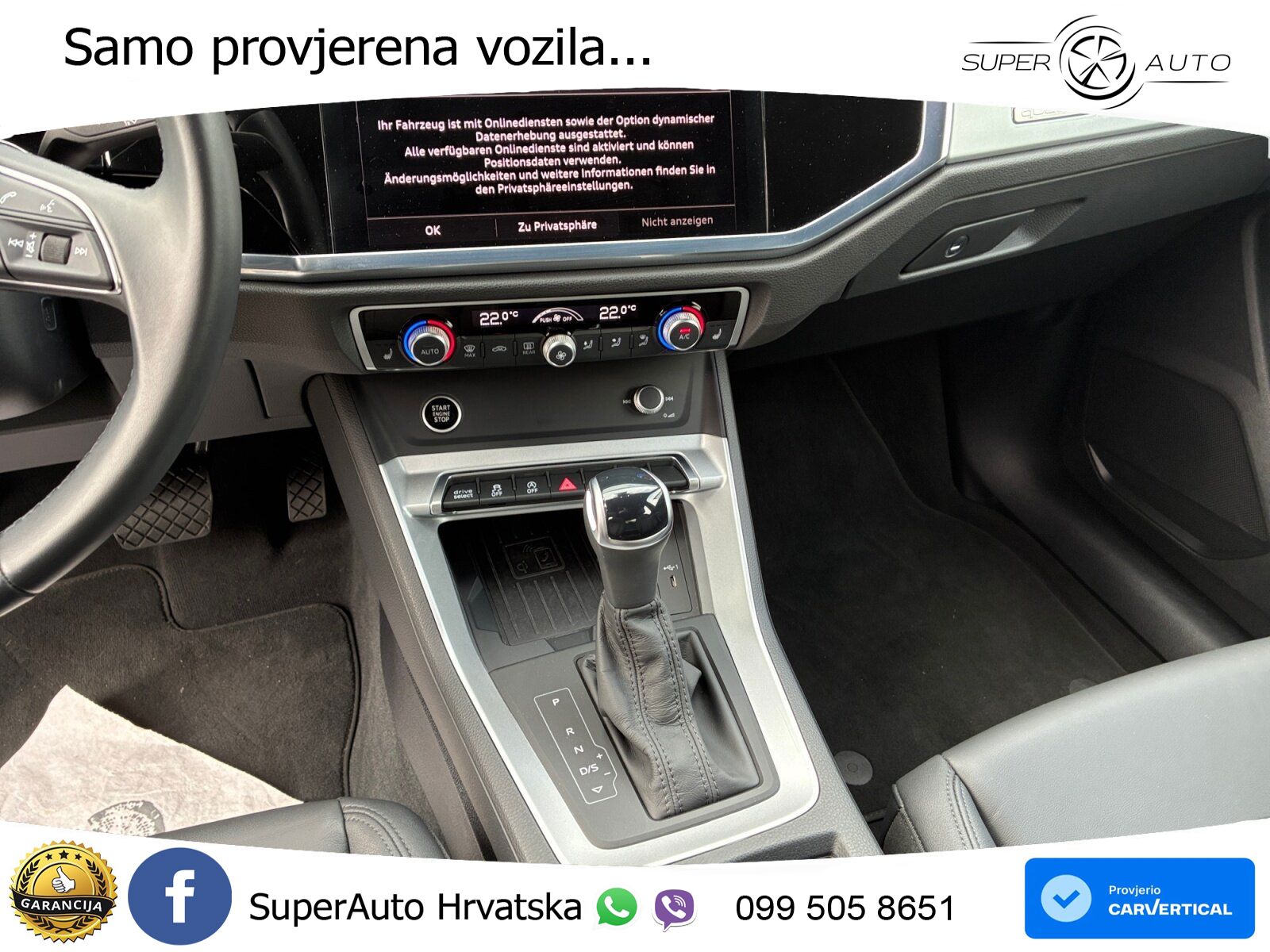 Audi Q3 40 TFSI (190 KS) quattro S tronic LED+GR SJED+ACC