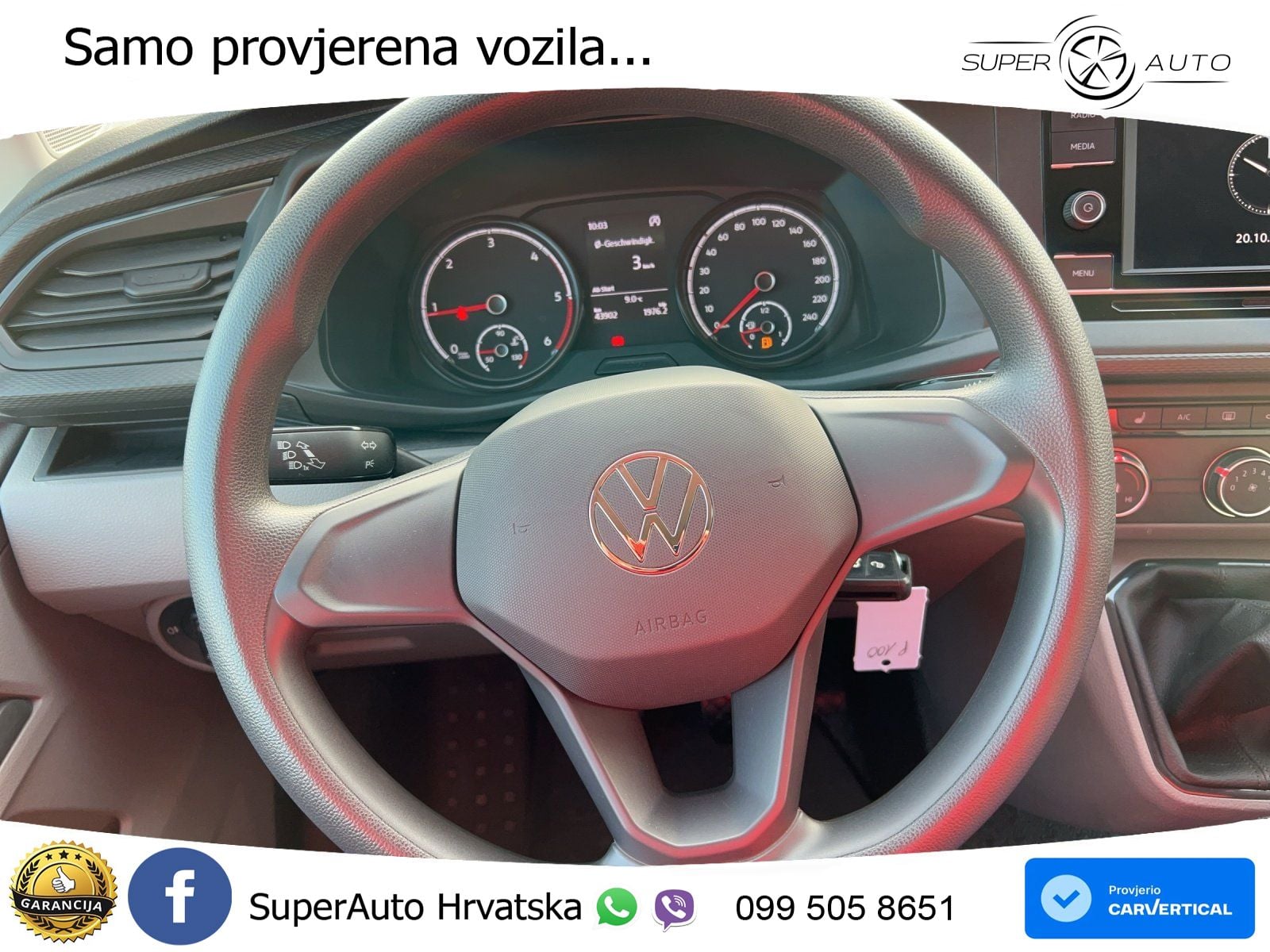 Volkswagen T6.1 Transporter Kasten 2.0 TDI AHK SHZ PDC APP 110 KS