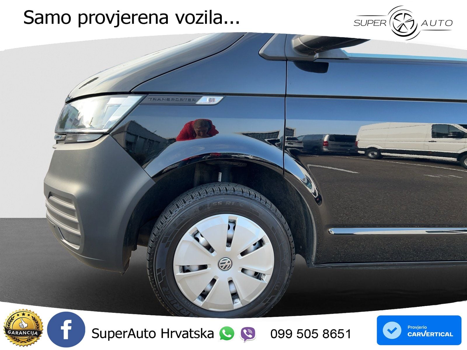 Volkswagen T6.1 Transporter Kasten 2.0 TDI AHK SHZ PDC APP 110 KS