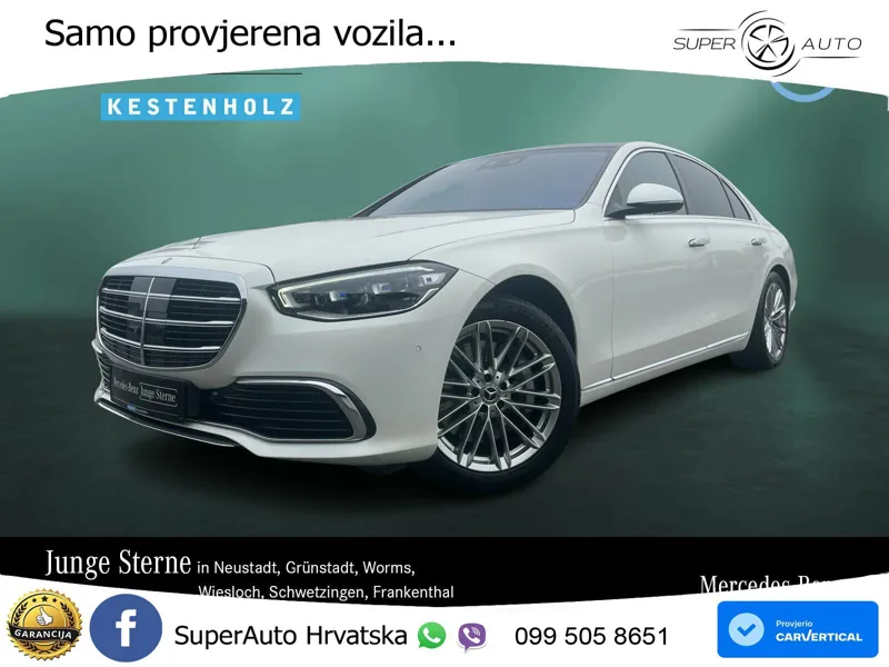 Mercedes S 580e (510 KS) 9G-TRONIC ACC+HEAD+4xGR SJED+360+PANO