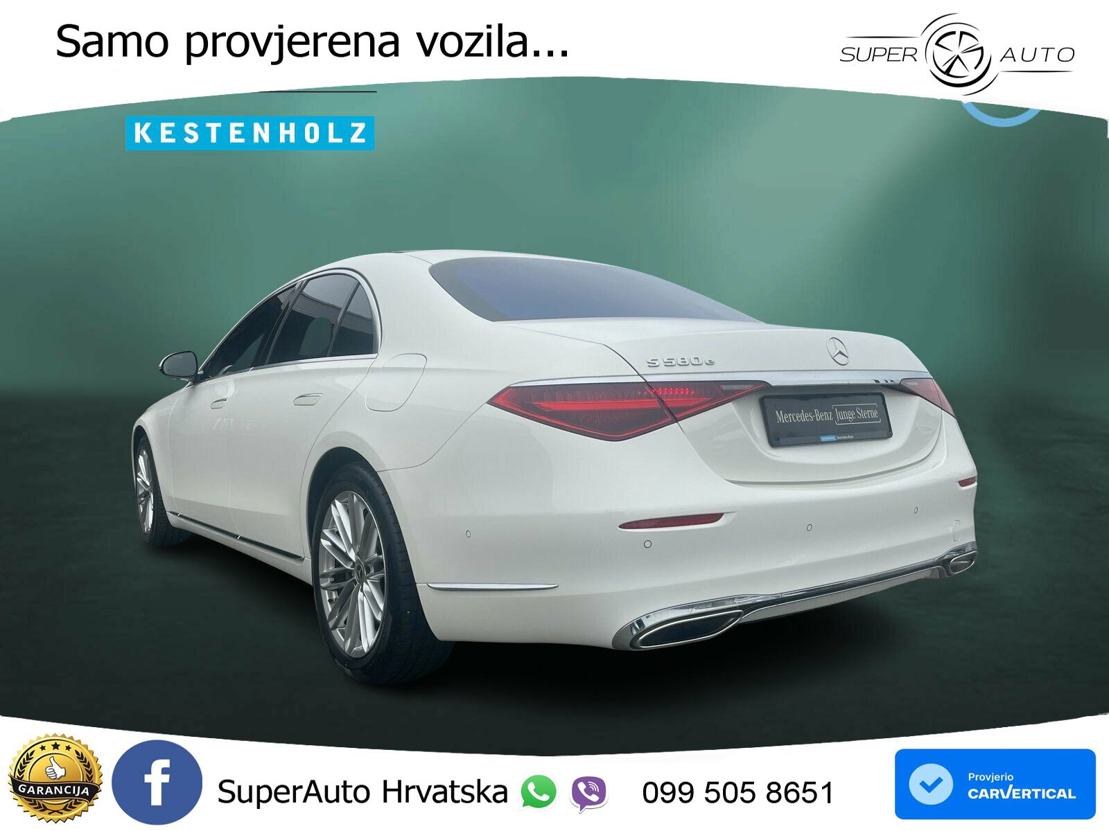 Mercedes S 580e (510 KS) 9G-TRONIC ACC+HEAD+4xGR SJED+360+PANO