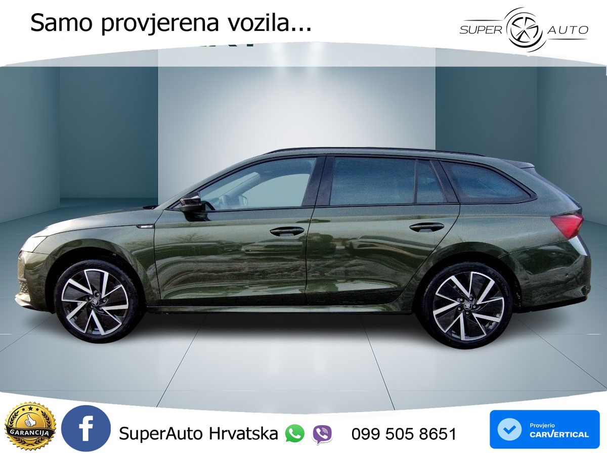 Škoda Octavia Combi 1.5 TSI (150 KS) DSG SportLine LED+GR SJED+ACC