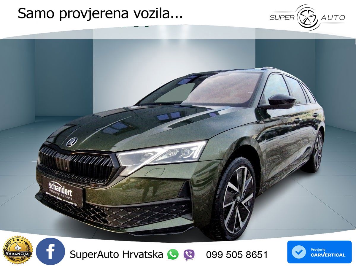 Škoda Octavia Combi 1.5 TSI (150 KS) DSG SportLine LED+GR SJED+ACC