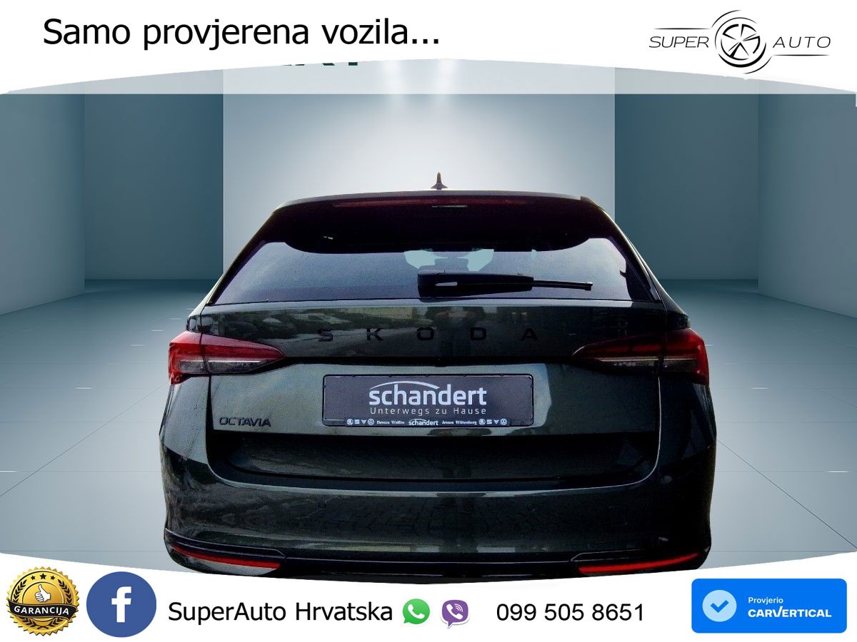 Škoda Octavia Combi 1.5 TSI (150 KS) DSG SportLine LED+GR SJED+ACC