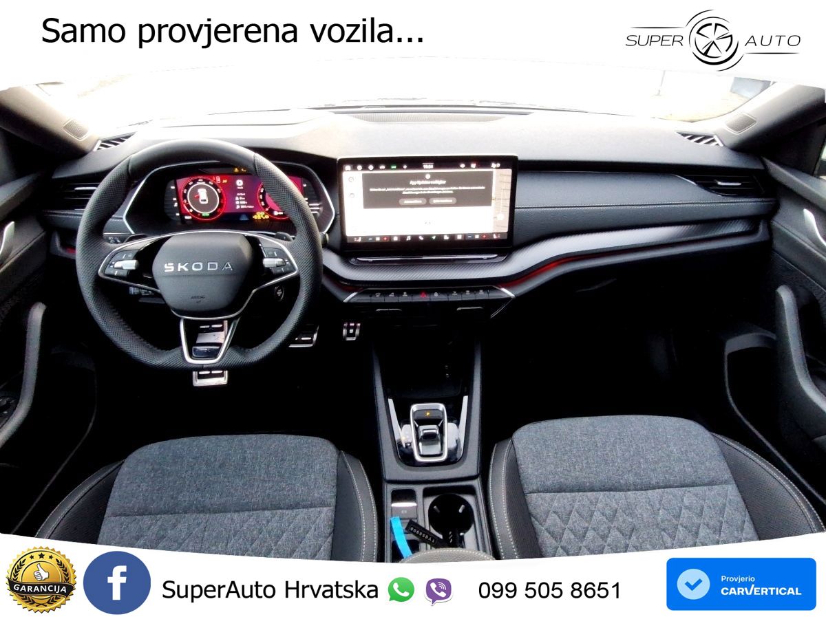 Škoda Octavia Combi 1.5 TSI (150 KS) DSG SportLine LED+GR SJED+ACC