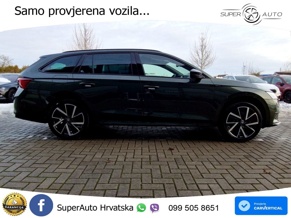Škoda Octavia Combi 1.5 TSI (150 KS) DSG SportLine LED+GR SJED+ACC