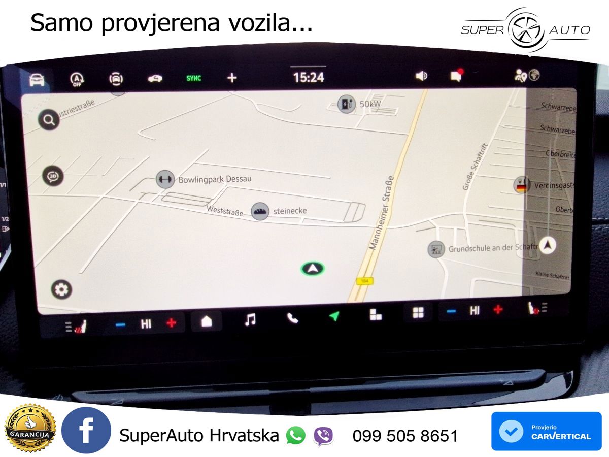 Škoda Octavia Combi 1.5 TSI (150 KS) DSG SportLine LED+GR SJED+ACC