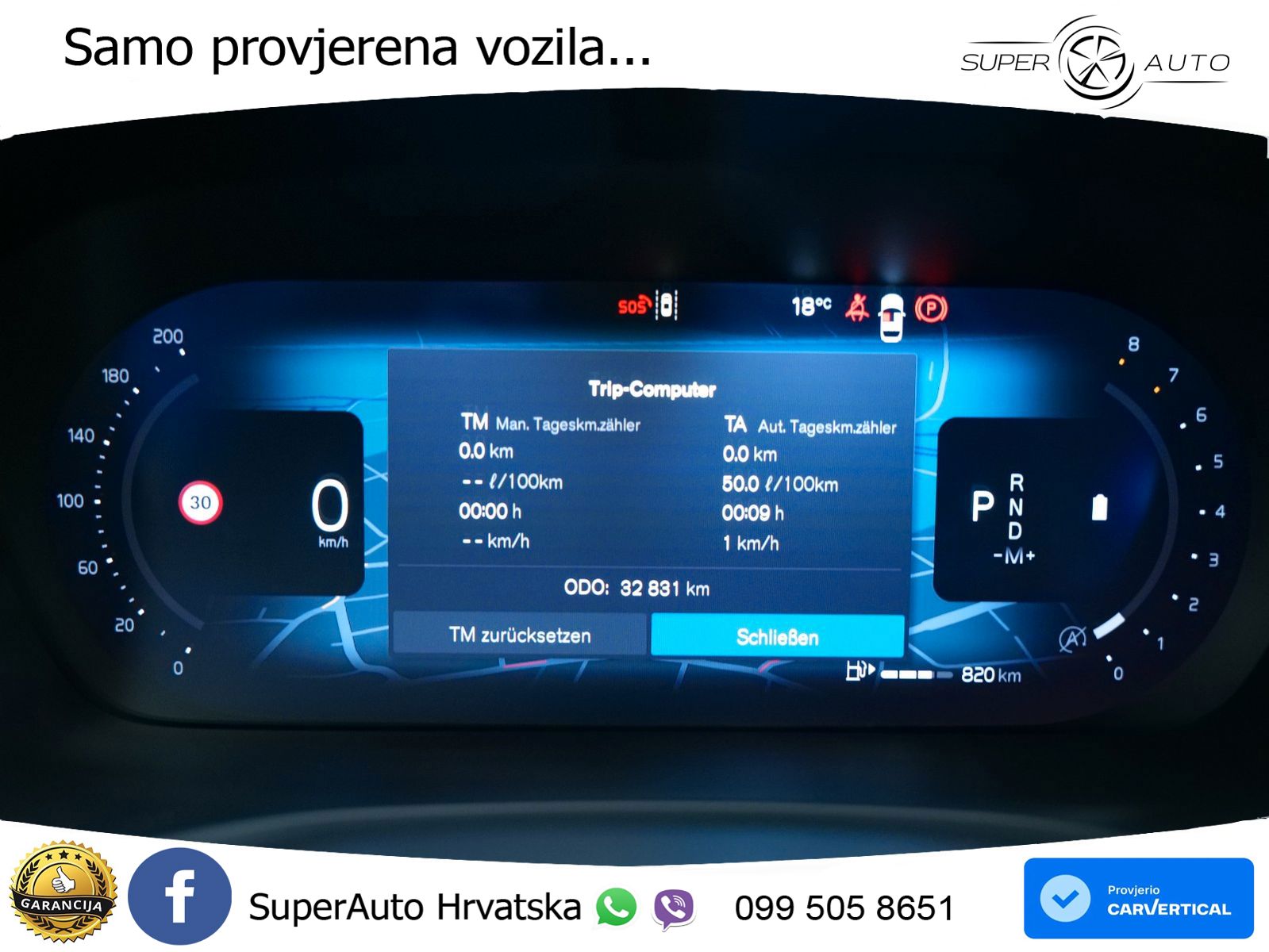 Volvo V60 2.0 B4 Benzin DCT LED+GR SJED+ACC