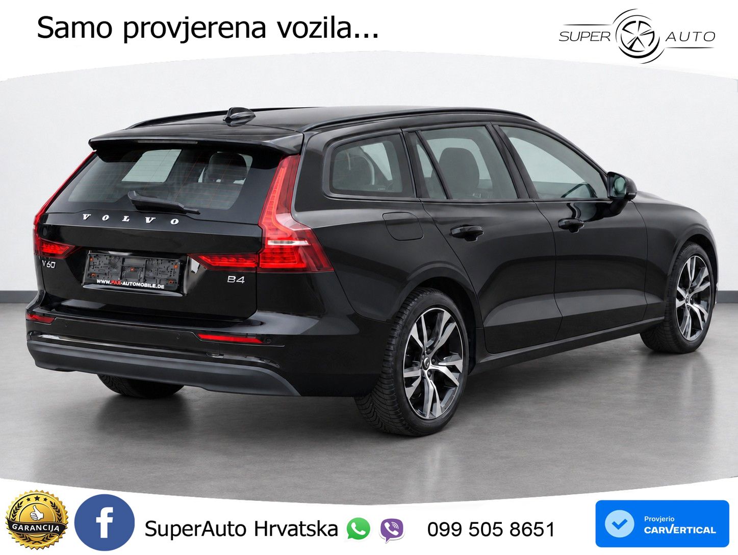 Volvo V60 2.0 B4 Benzin DCT LED+GR SJED+ACC