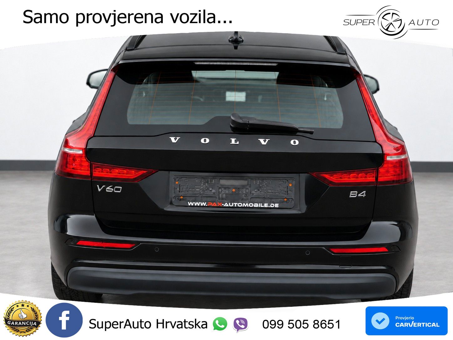 Volvo V60 2.0 B4 Benzin DCT LED+GR SJED+ACC