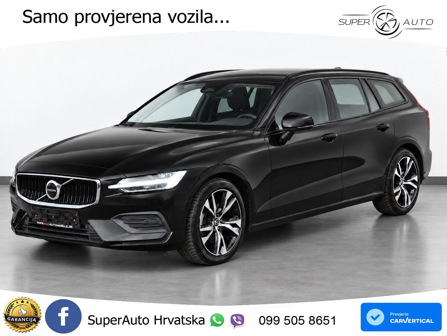Volvo V60 2.0 B4 Benzin DCT LED+GR SJED+ACC