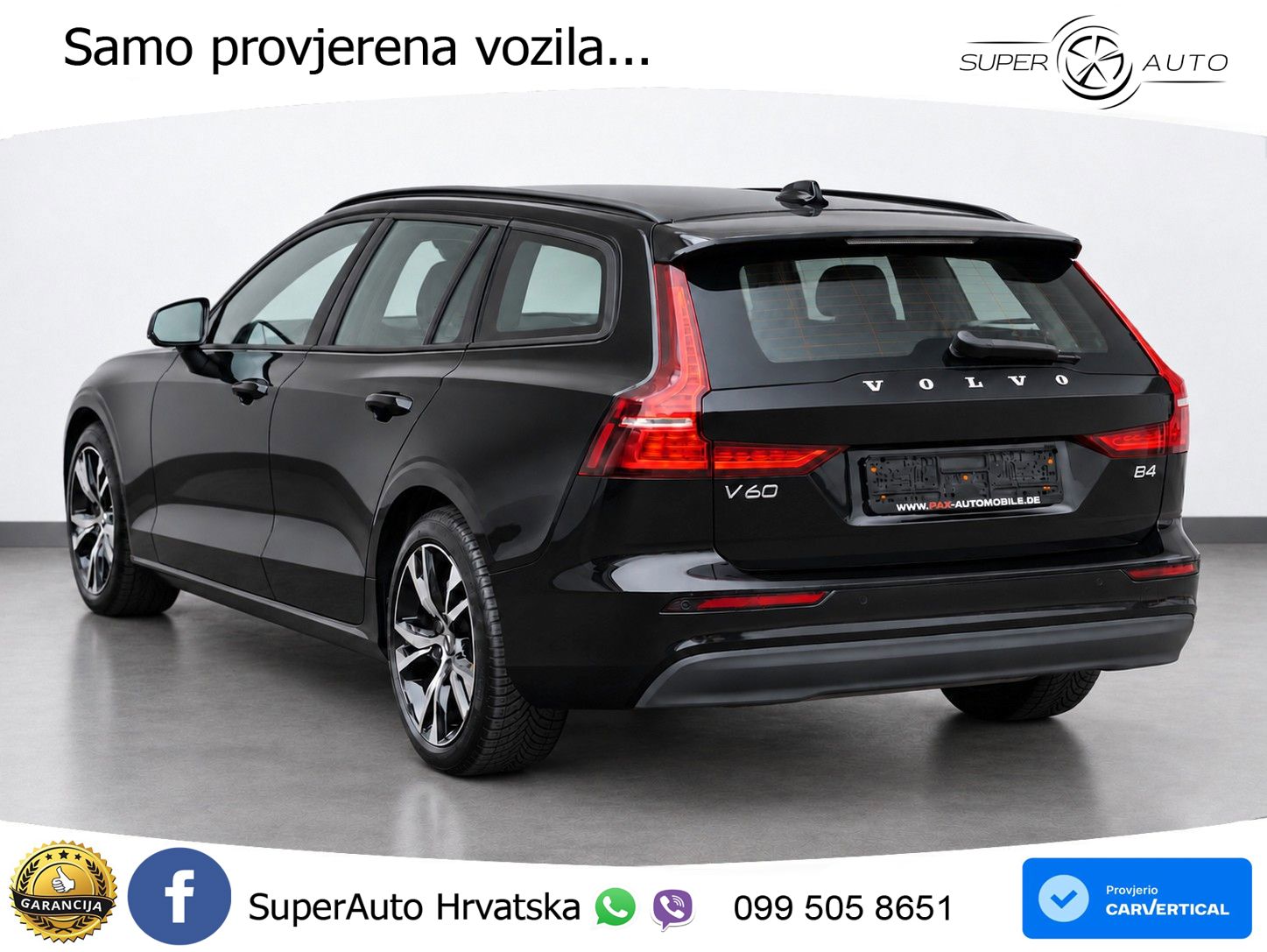 Volvo V60 2.0 B4 Benzin DCT LED+GR SJED+ACC
