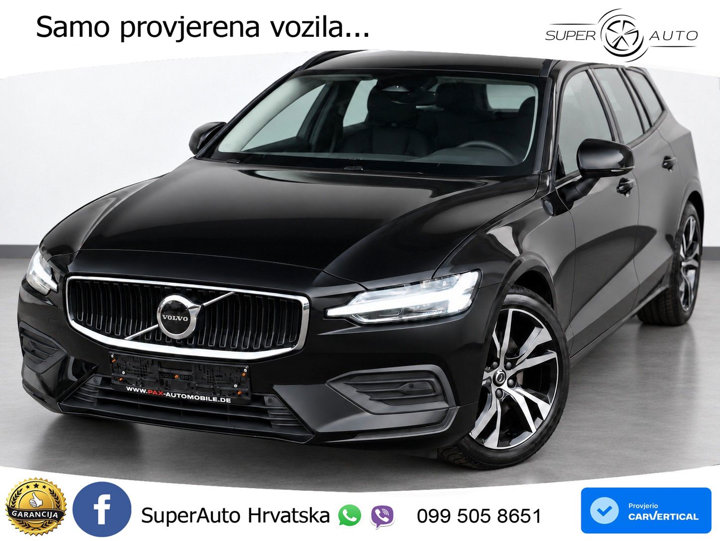Volvo V60 2.0 B4 Benzin DCT LED+GR SJED+ACC