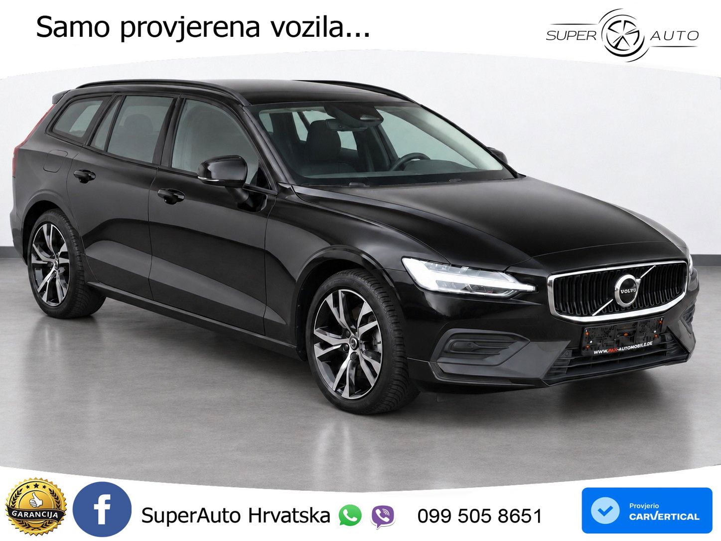 Volvo V60 2.0 B4 Benzin DCT LED+GR SJED+ACC