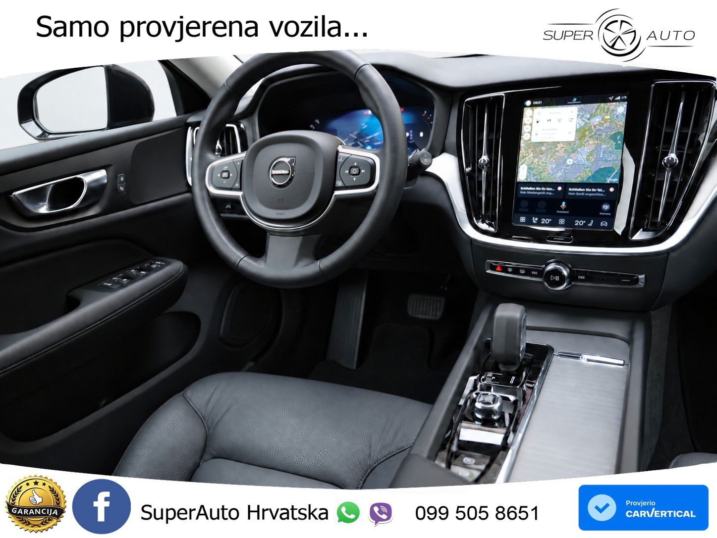 Volvo V60 2.0 B4 Benzin DCT LED+GR SJED+ACC