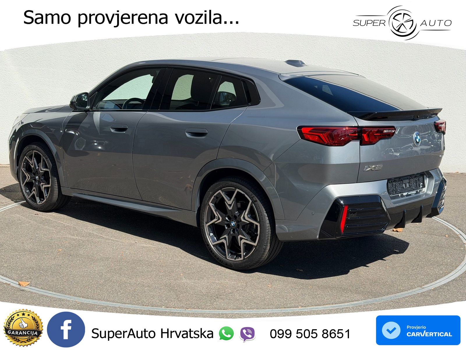 BMW iX2 66.5 kWh (204 KS) eDrive20