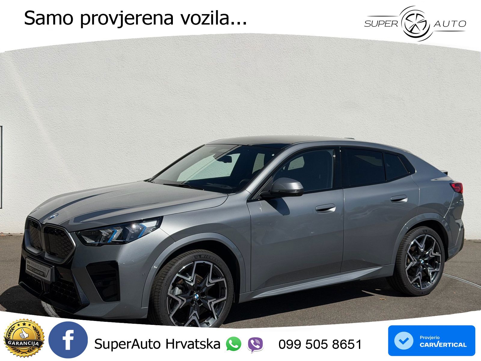 BMW iX2 66.5 kWh (204 KS) eDrive20