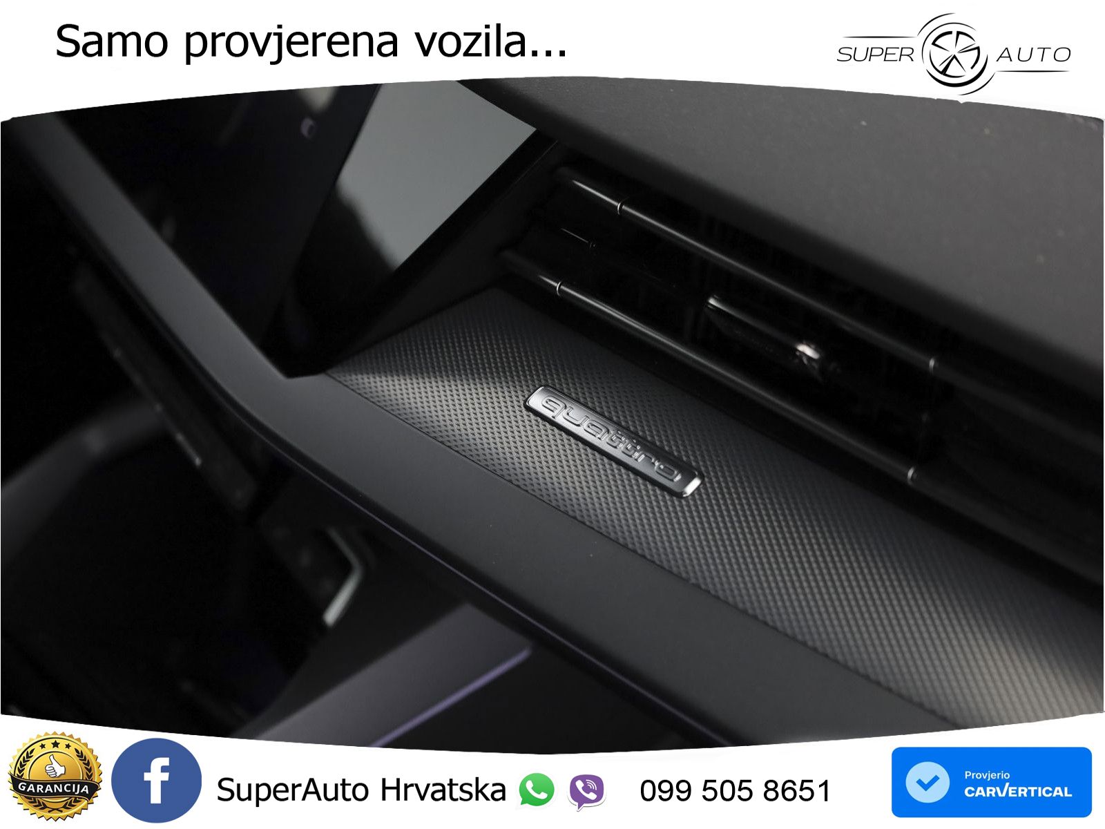 Audi A3 Sportback 40 TFSI (204 KS) quattro S tronic S line LED+GR SJED+ACC
