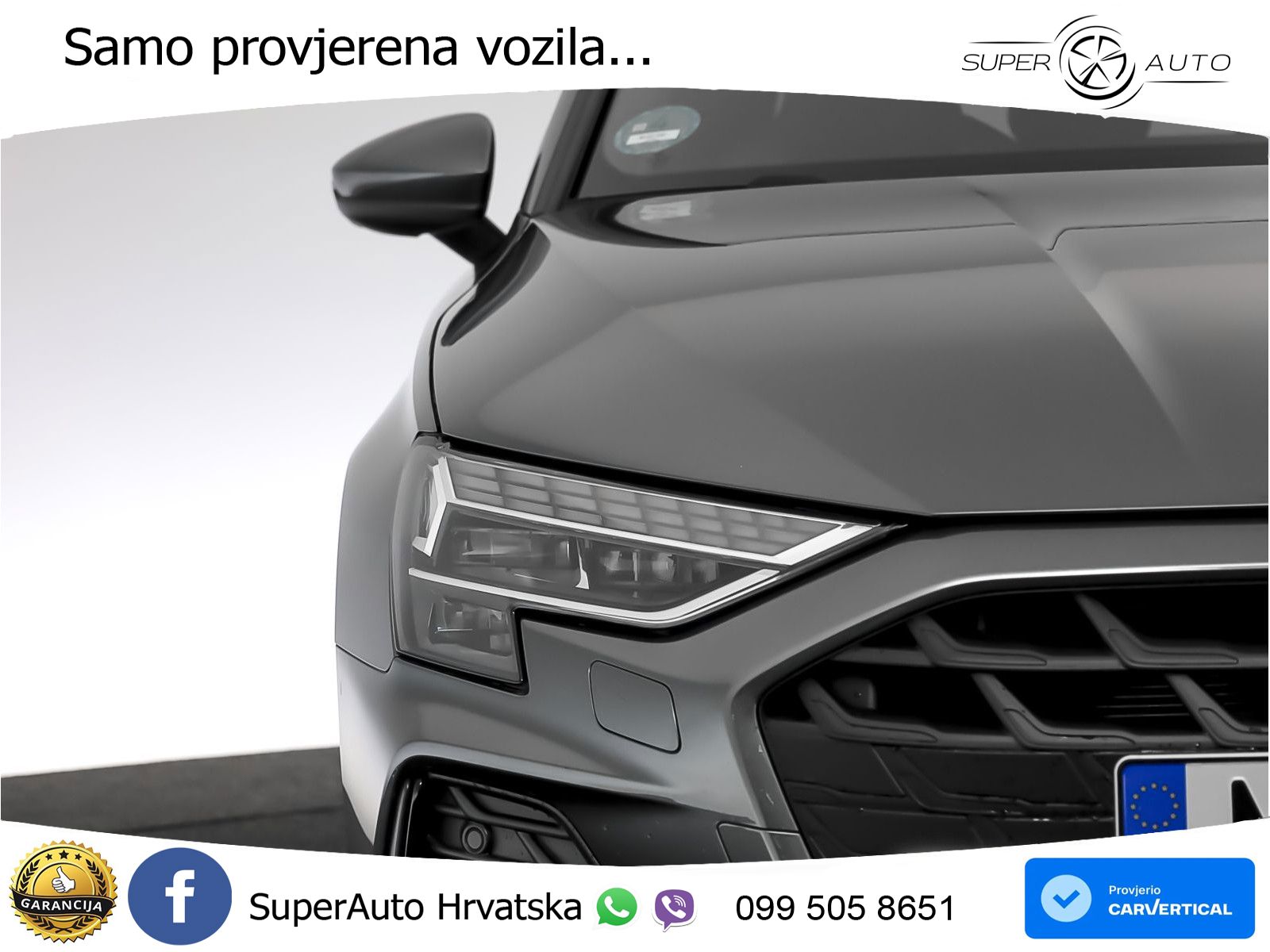Audi A3 Sportback 40 TFSI (204 KS) quattro S tronic S line LED+GR SJED+ACC