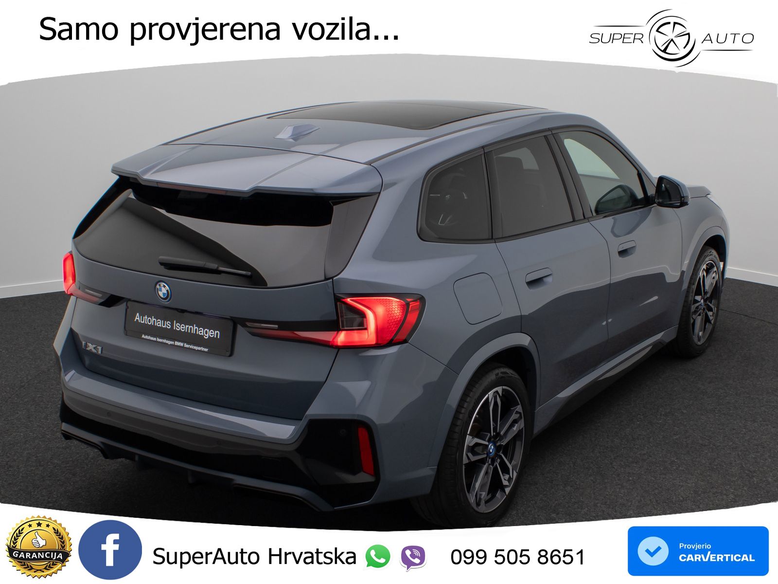 BMW iX1 68 kWh (313 KS) xDrive30 LED+GR SJED+ACC