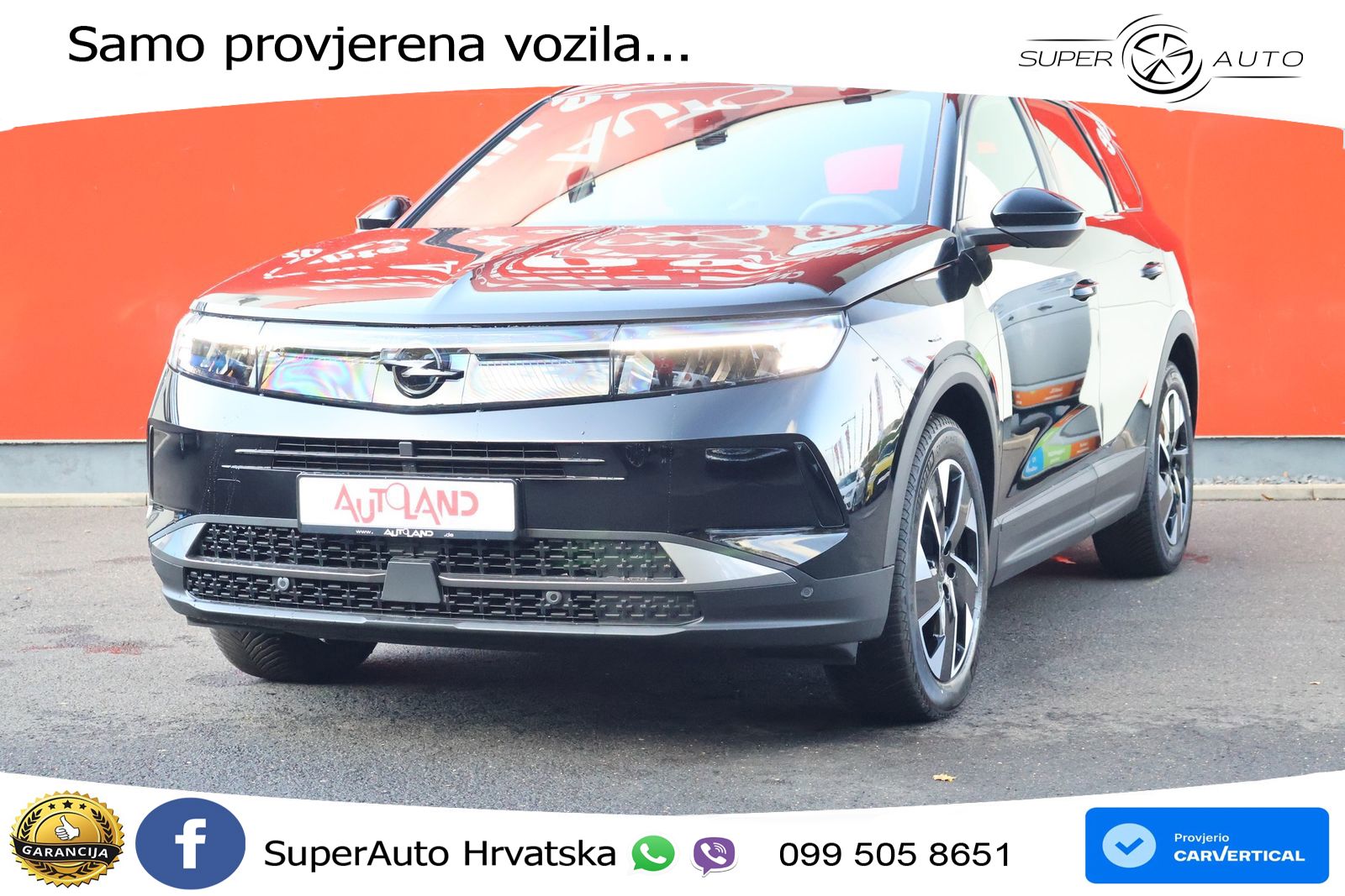 Opel Grandland 1.2 Turbo (145 KS) Hybrid eDCT LED+GR SJED+ACC