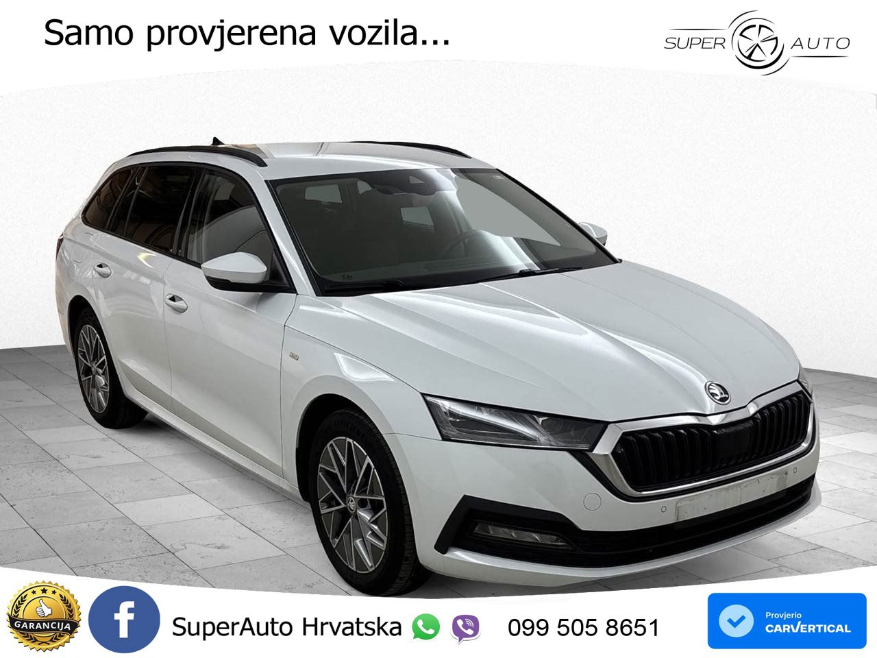 Škoda Octavia Combi 2.0 TDI (150 KS) DSG LED+ACC