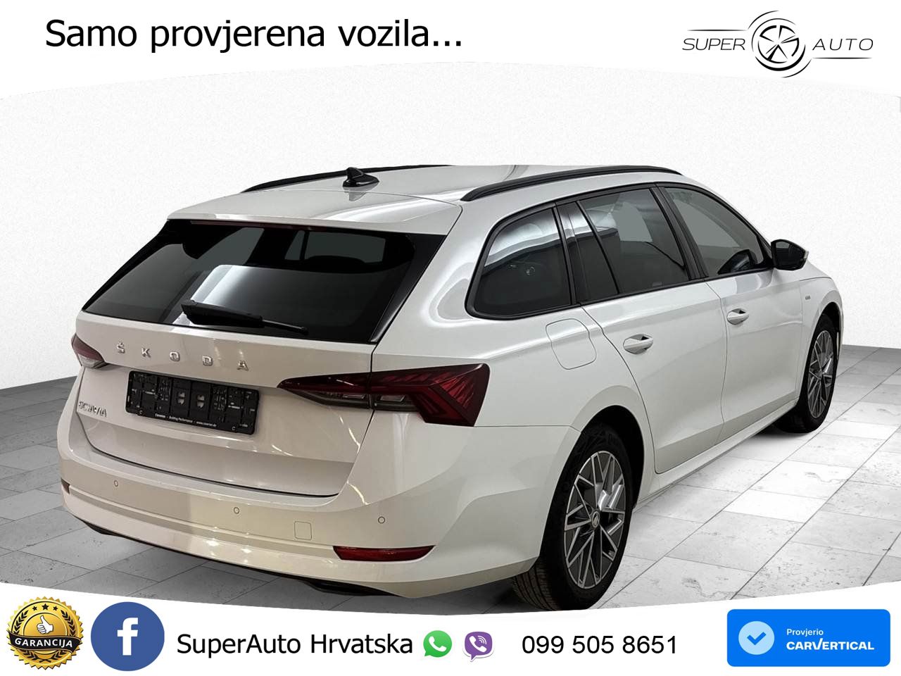 Škoda Octavia Combi 2.0 TDI (150 KS) DSG LED+ACC