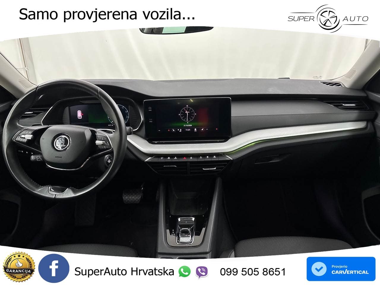 Škoda Octavia Combi 2.0 TDI (150 KS) DSG LED+ACC
