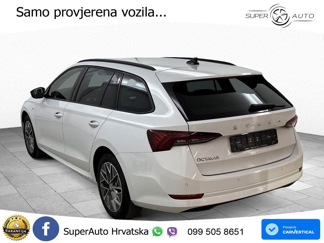Škoda Octavia Combi 2.0 TDI (150 KS) DSG LED+ACC
