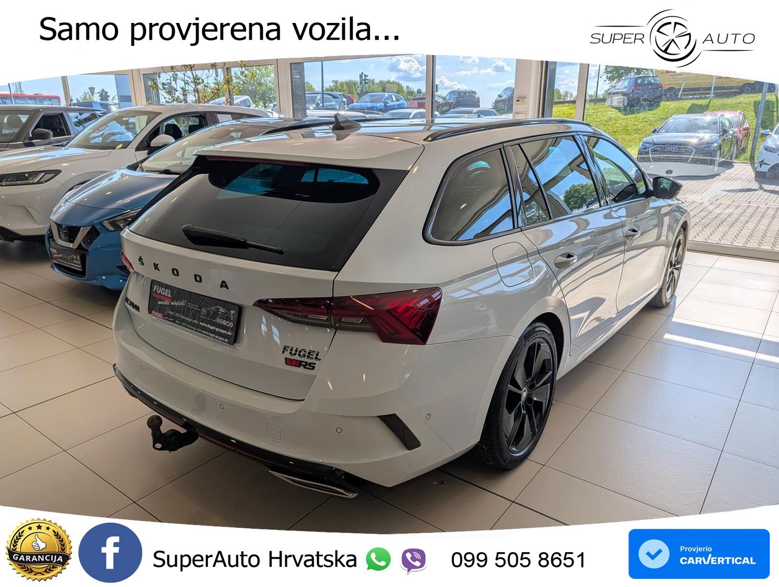 Škoda Octavia Combi RS 2.0 TDI (200 KS) DSG MATRIX+GR SJED+KAM