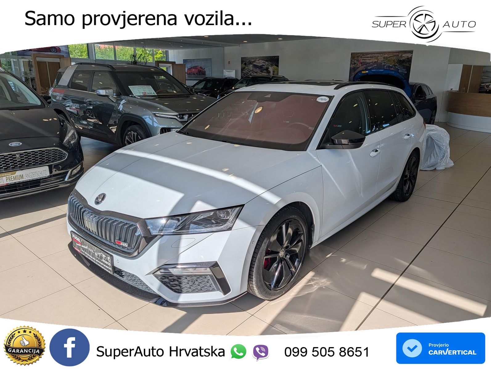 Škoda Octavia Combi RS 2.0 TDI (200 KS) DSG MATRIX+GR SJED+KAM