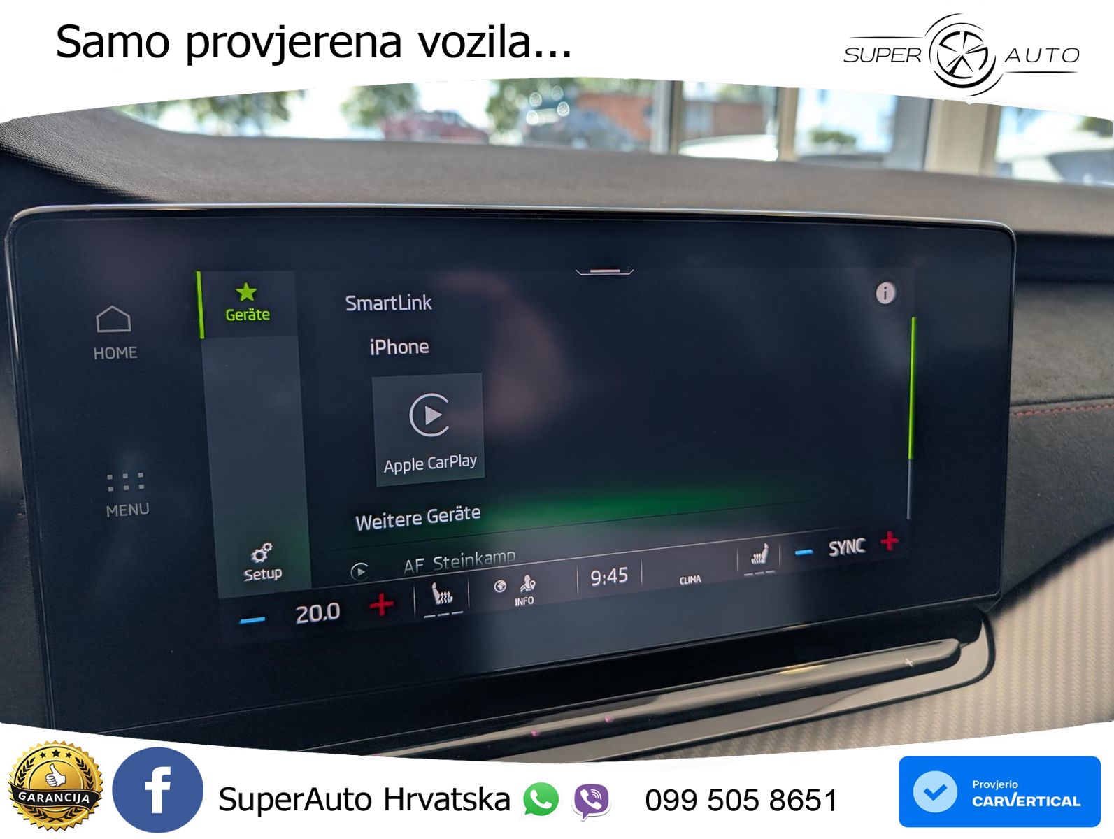 Škoda Octavia Combi RS 2.0 TDI (200 KS) DSG MATRIX+GR SJED+KAM