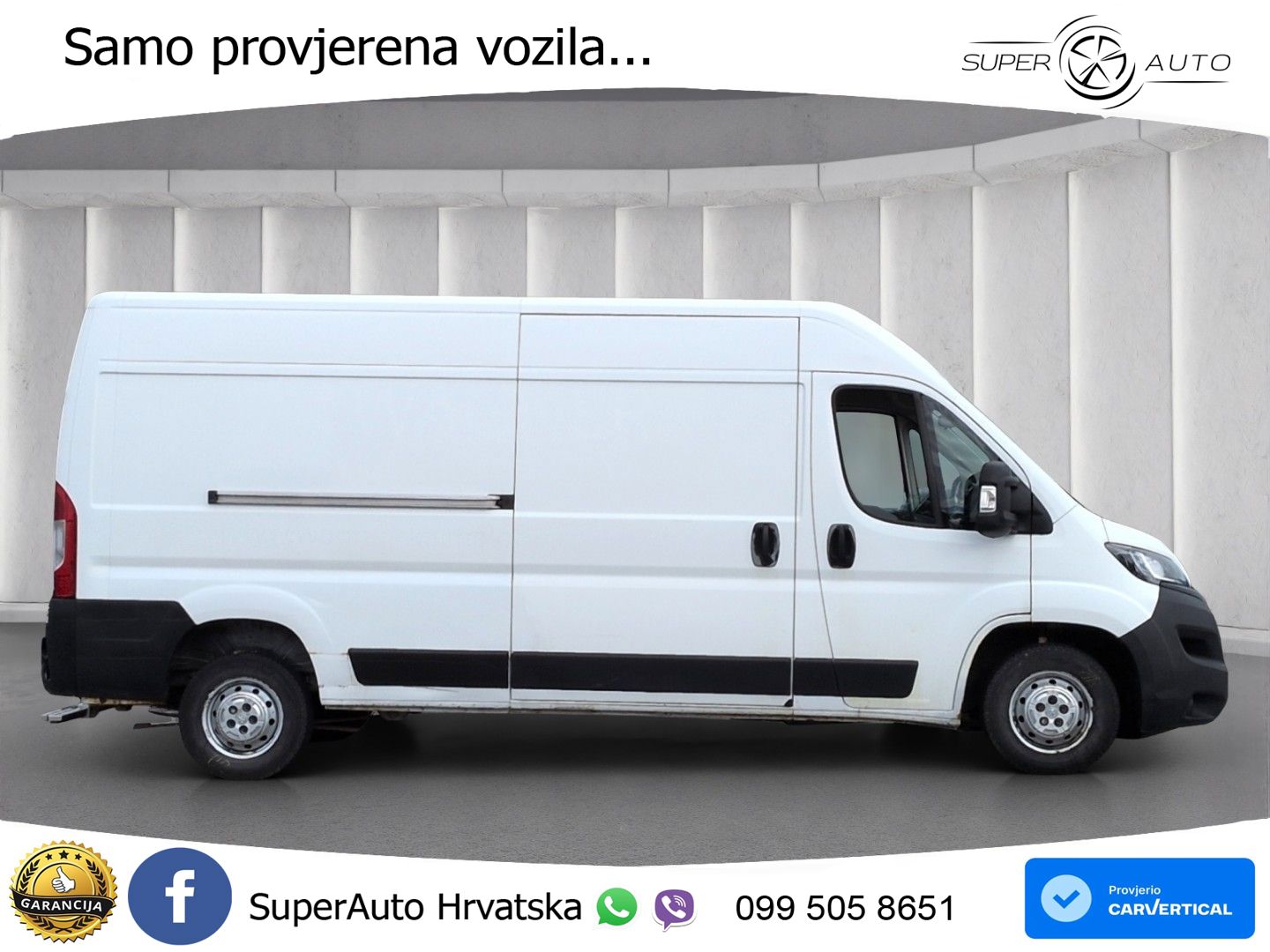 Peugeot Boxer Kasten L3H2 3,5t 2.0D*AHK R-Kam Navi Klima 163 KS