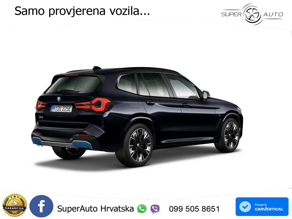 BMW iX3 80 kWh (286 KS) ACC+HEAD+GR SJED+360+PANO