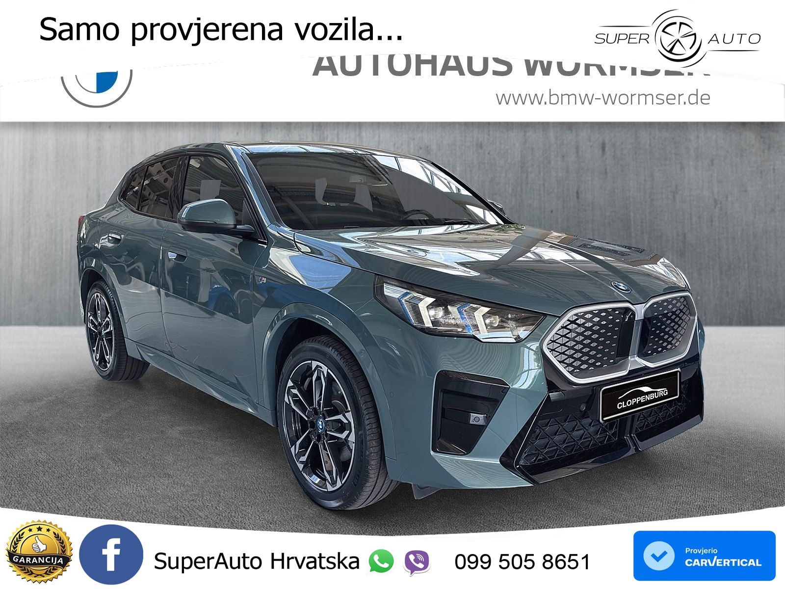 BMW iX2 66.5 kWh (313 KS) xDrive30