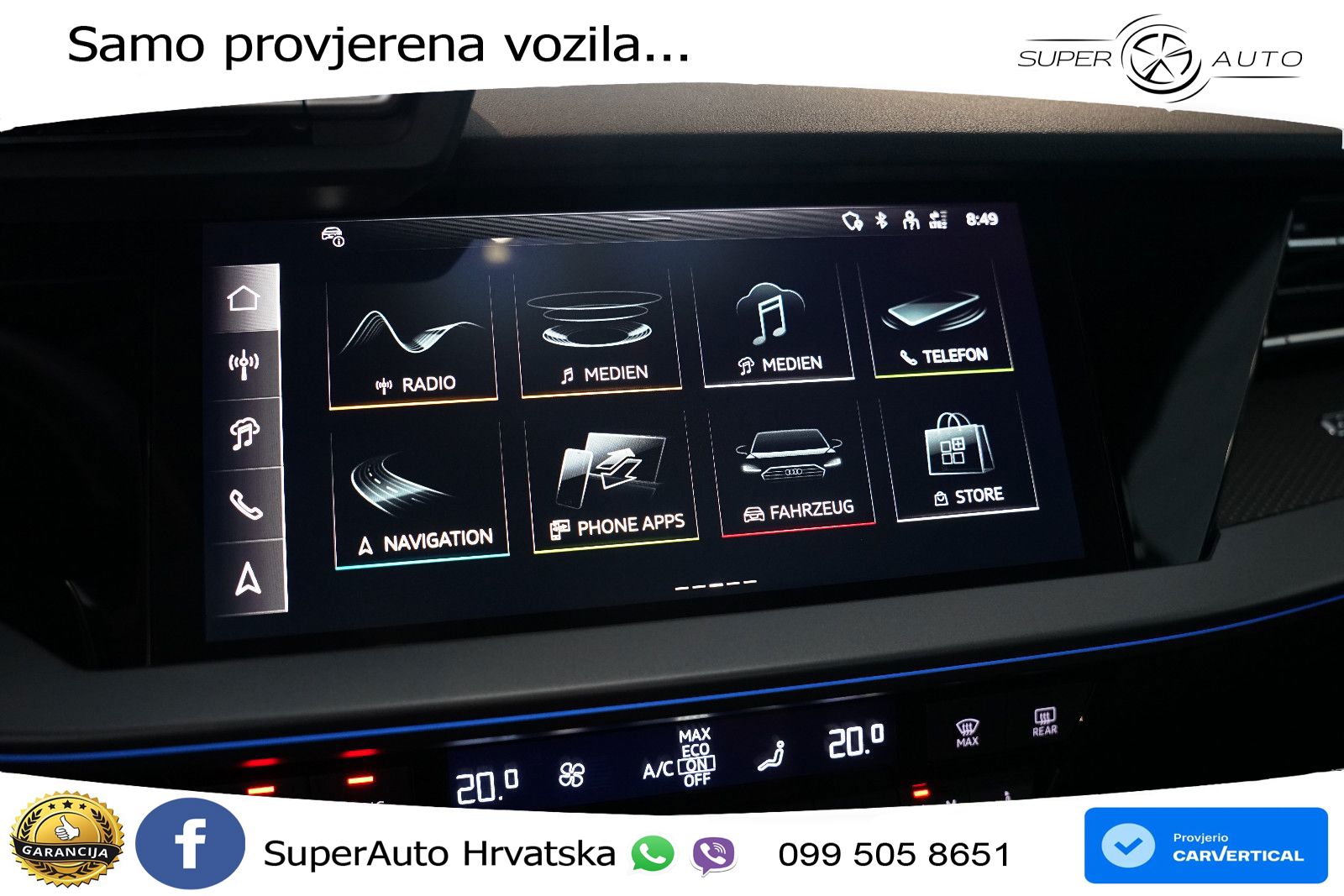 Audi A3 35 TFSI (150 KS) S tronic 2x S line LED+GR SJED+ACC