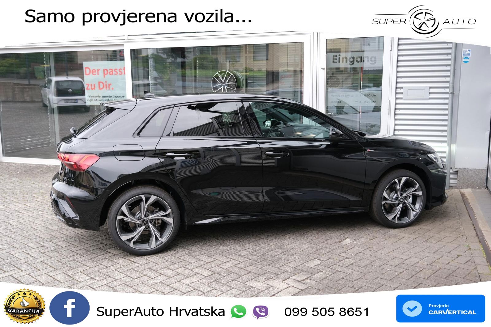 Audi A3 Sportback 40 TFSI (204 KS) quattro S tronic S line LED+GR SJED+ACC