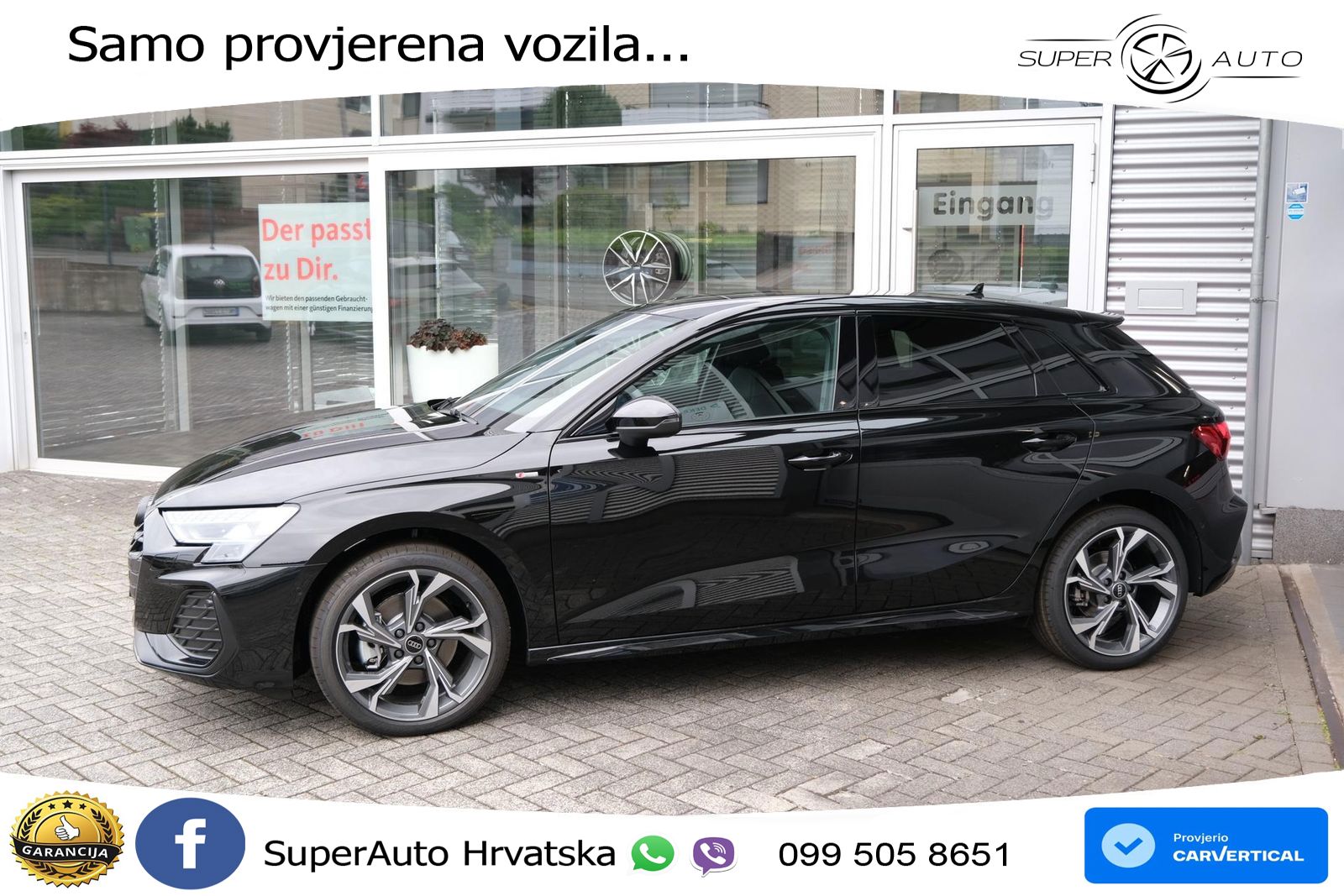 Audi A3 Sportback 40 TFSI (204 KS) quattro S tronic S line LED+GR SJED+ACC