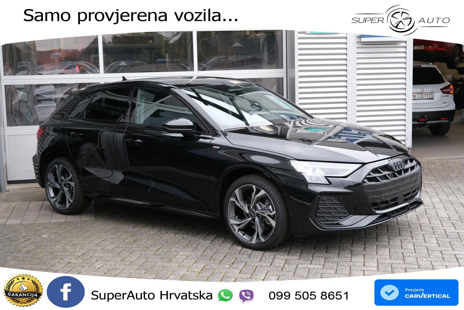 Audi A3 Sportback 40 TFSI (204 KS) quattro S tronic S line LED+GR SJED+ACC