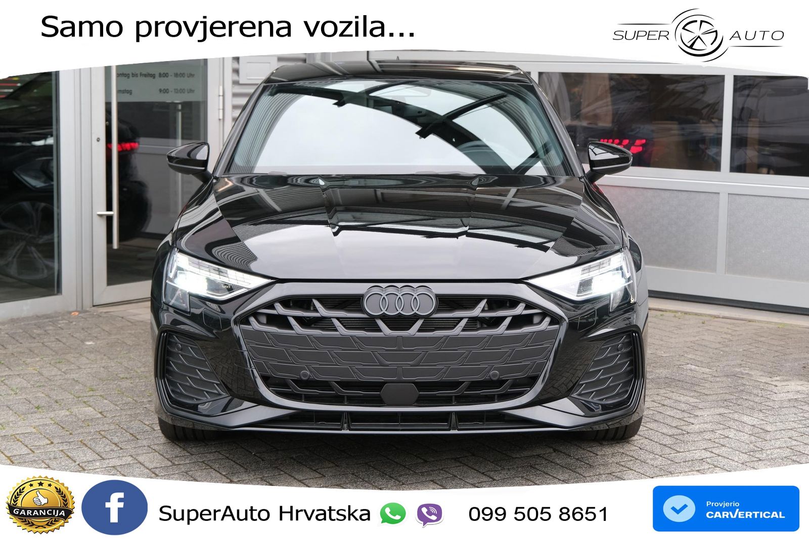 Audi A3 Sportback 40 TFSI (204 KS) quattro S tronic S line LED+GR SJED+ACC