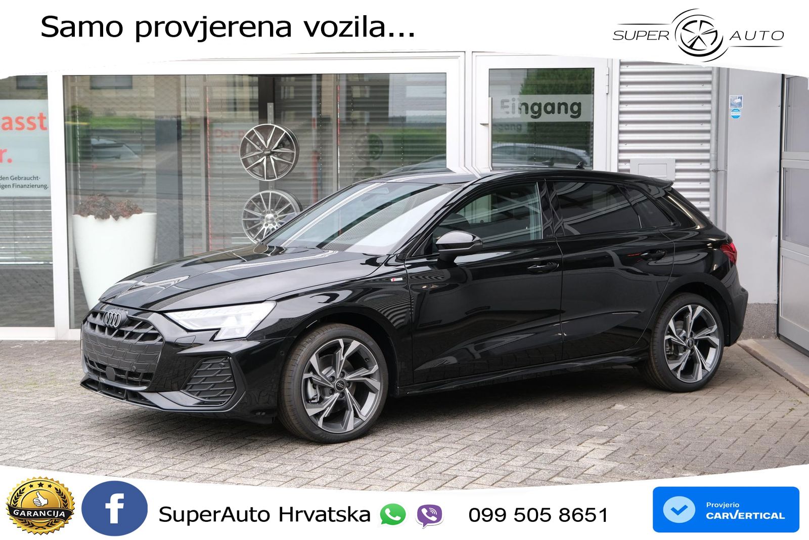 Audi A3 Sportback 40 TFSI (204 KS) quattro S tronic S line LED+GR SJED+ACC