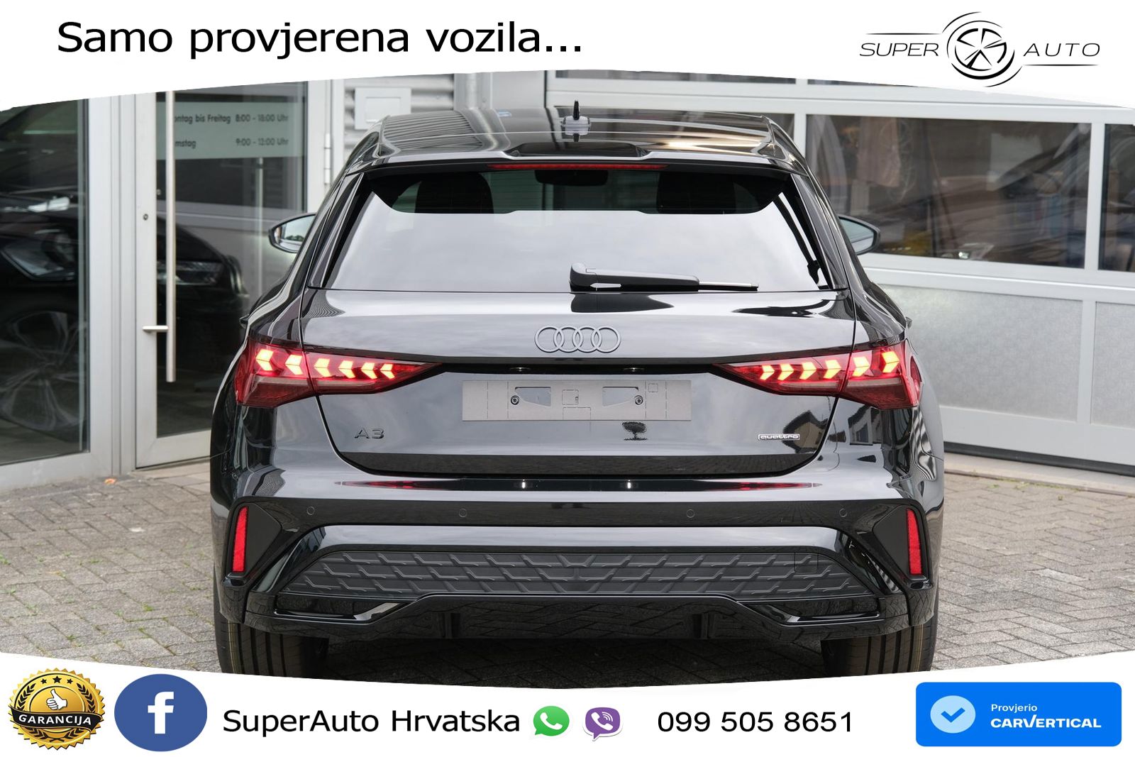 Audi A3 Sportback 40 TFSI (204 KS) quattro S tronic S line LED+GR SJED+ACC