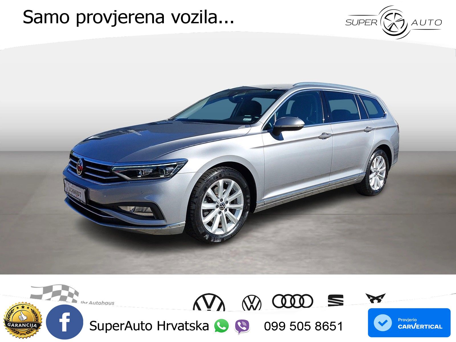 Volkswagen Passat Variant 2.0 TDI (150 KS) DSG Elegance LED+GR SJED+ACC