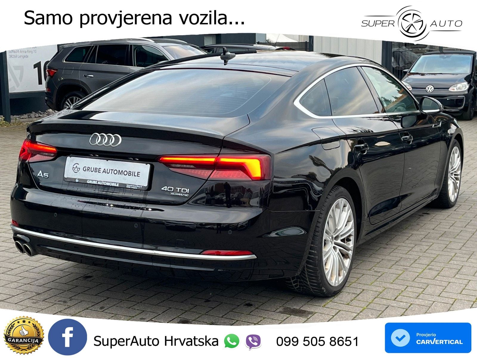 Audi A5 Sportback 40 TDI (190 KS) quattro ultra S tronic