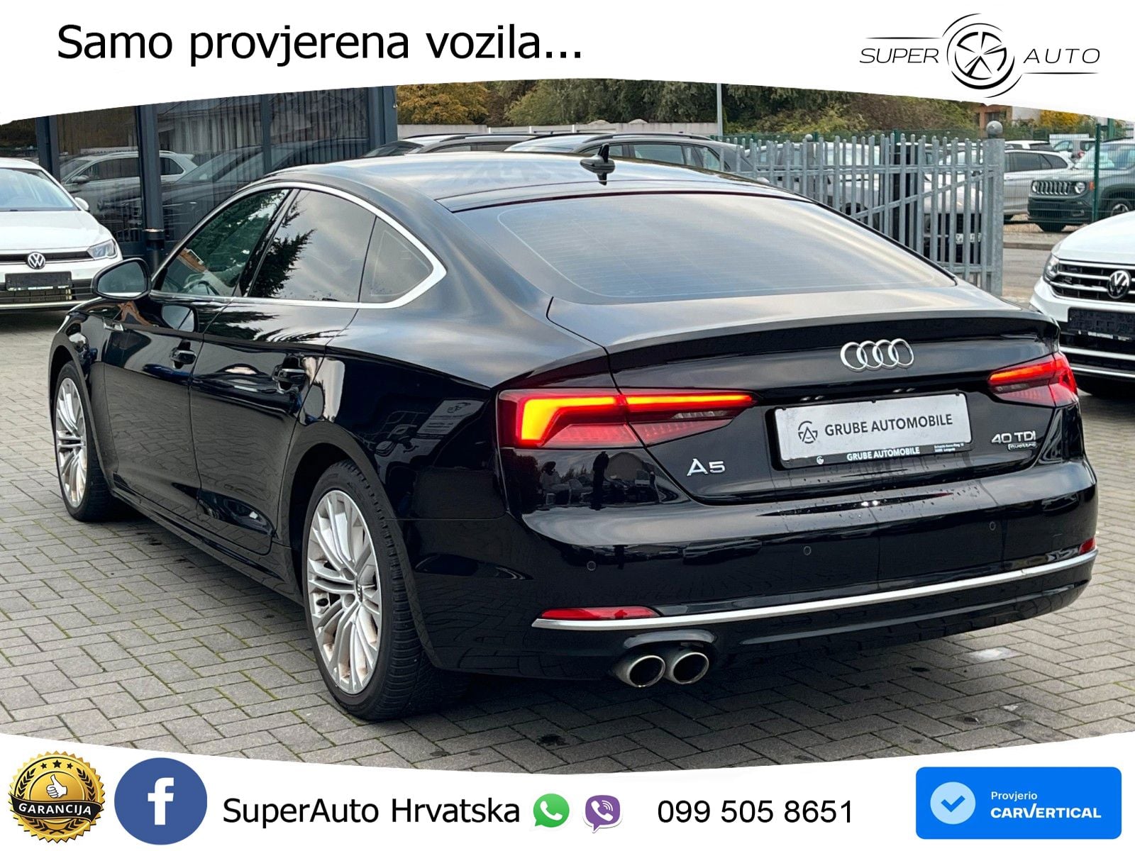 Audi A5 Sportback 40 TDI (190 KS) quattro ultra S tronic