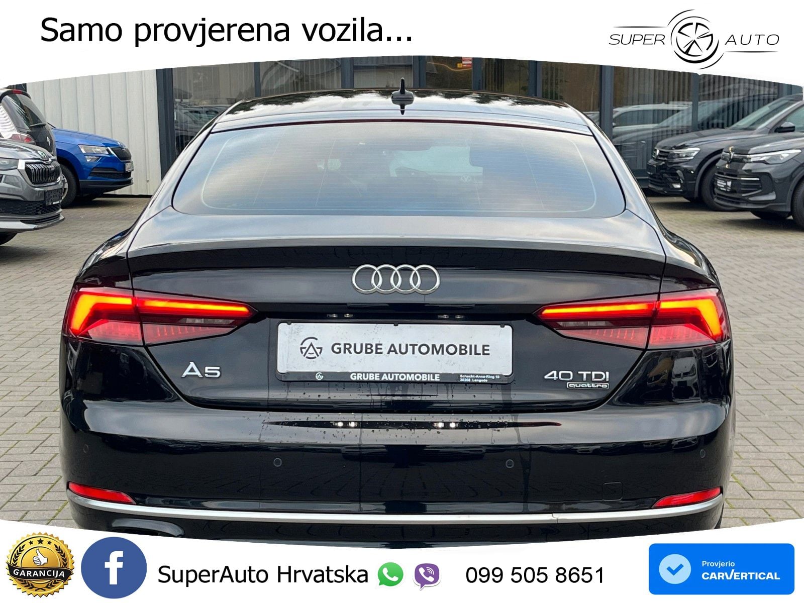 Audi A5 Sportback 40 TDI (190 KS) quattro ultra S tronic
