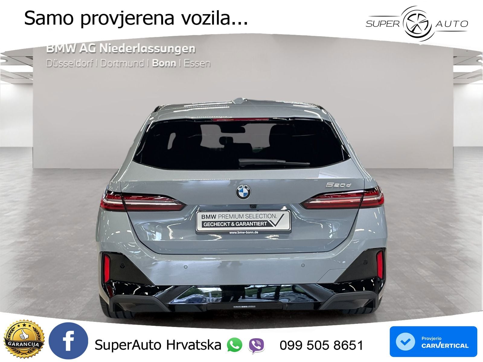 BMW 520d Touring (197 KS) Steptronic M Sport LED+GR SJED+ACC