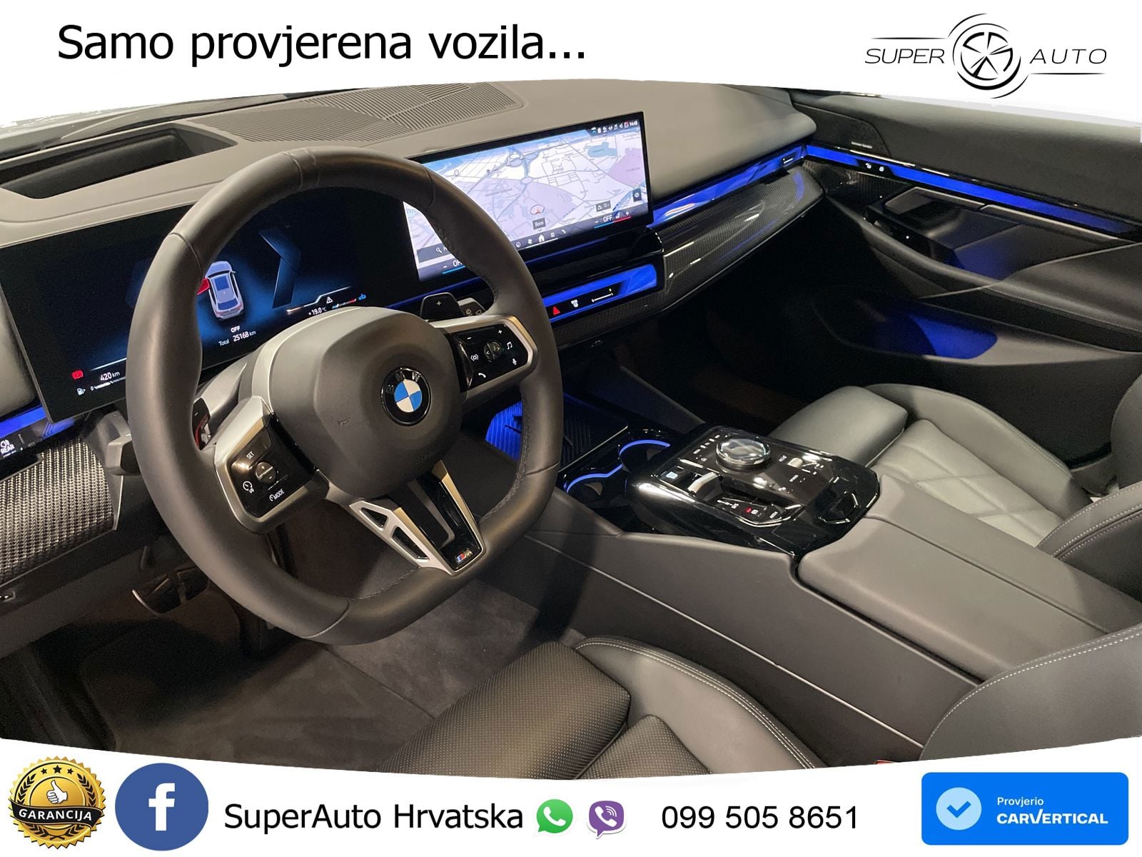BMW 520d Touring (197 KS) Steptronic M Sport LED+GR SJED+ACC